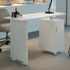 Wooden Beauty Salon Manicure Technician Table Nail Art Station Desk Storage Rack