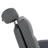 Nordic Recliner Chair Sleeper Sofa Lounger Armchair with Footstool Bedroom Sofas