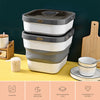 Kitchen Dry Food Container Cereal Dispenser Rice Bucket Pasta Folding StorageBox