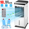 Portable Air Cooler Unit Fan Humidifier Timer LED Digital Cooling Remote 65W