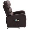 PU Leather Cinema Armchair Sofa Electric Power Lift Riser Massage Recliner Chair