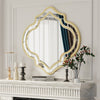 Large Gold Wall Mirror Glass Frame Living Room Hallway Modern Home Decor Display