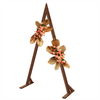 Rustic Triangle Wedding Arch Thicken Wooden Backdrop Stand Wedding Arbor Frame
