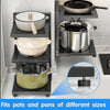 2-7 Tier Kitchen Saucepan Pan Lids Holder Storage Rack Cabinet Shelf Space Saver