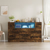 10 Drawers Chest of Drawers Bedside Cabinet Storage Bedroom Furniture Non-woven