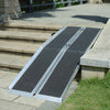 Folding Aluminium Wheelchair Ramp Portable Mobility Scooter Home/Car Threshold