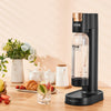 Sparkling Water Maker Soda Maker Carbonator Machine 1 PET Bottle Black