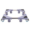 Adjustable Furniture Dolly Washing Machine Stand Refrigerator Base Moving Cart