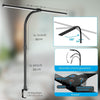 LED Double Head Desk Lamp 24W Foldable Reading Desk Light Dimmable Eye Careing