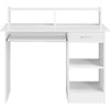 Computer Desk W/Drawer and Keyboard Tray for Studying/Writing/Gaming Home Office