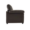 2 /3 Seater Sofa Black or Beige Faux Leather Modern Design Living Room Office