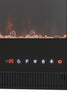 Electric Heater LED Fireplace Wall Mounted Inset Standing Media Log Fire 50In