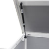 Plastic Garden Storage Shed With Plastic Floor House Tool Shed 139 x 70x 104cm