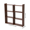 3 Tier Adjustable Bookshelf Display Stand Small Desktop Bookcase Storage Unit