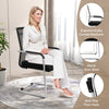 Stackable Office Reception Chairs Set of 2-Black