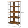 Bookcase Bookshelf Ladder Shelf 4-Tier Display Storage Rack Shelf LLS105B01