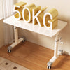 Adjustable Height Over Bed Table Mobile PC Laptop Desk White Portable Sofa Tray