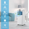 3-in-1 Portable Air Conditioner Rooms Ac Units w/ Remote Control & LED Display