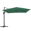 3*3m Large Roma Parasol Banana Cantilever Hanging Umbrella Outdoor Garden Patio