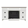 Fireplace TV Stand for TVs up to 73 Inches With Electric Heater Insert LED Flame