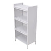 Storage Cabinet Corner Cupboard Sideboard Lift Up Doors Adjustable Legs Shelf