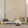Pine Wood Kids Children Teepee House Bed Bed Tent Bed Frame for Children Gift