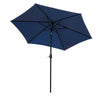 4 Size&5 Color Patio Parasol Sunshade Outdoor Canopy Tilt Crank Garden Umbrella