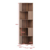 180cm Large Bookshelf Corner Storage Shelf 5-Tier Tall Bookcase Shelving Unit