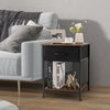 2-tier Nightstand Bedside End Sofa Coffee Table Beside Storage Table With Drawer