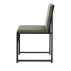 Dusk Rae Sage Green Velvet Set of 2 Dining Chairs RRP £599