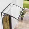 Door Canopy Awning Shelter Outdoor Porch Patio Front Back Window Roof Rain Cover