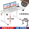 Standing Desk Electric Height Adjustable Desk 110/140/160 cm Desk Computer Desk