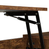 Coffee table Height Adjustable Lift Top Coffee Table Industrial Sofa Table