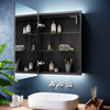 LED Bathroom Mirror Cabinet with Shaver Charging Button Switch Waterproof IP44