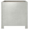 Garden Planters 2 pcs 40x40x40 Stainless Steel M1F3