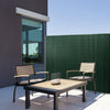 Bamboo Slat Natural Garden Fencing Privacy Screen Fence Panel Roll Green Yellow