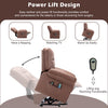 Electric Power Lift Riser Recliner Chair Single Sofa Massage Chair Armchair