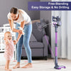 Lubluelu 27000Pa Cordless Stick Vacuum 6-in-1 Free-Standing Cleaner UK Plug