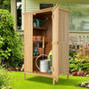 5FT × 3 FT Outside Backyard Utility Tool Organizer Wooden Garden Shed