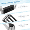 4-step Telescoping Boat Ladder Folding Dock Ladder Swimming Pool Ladder