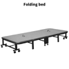 Folding Single Bed Fold Up Portable Guest Sleeper Rollaway Steel Framed Portable