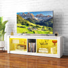 TV Stand with LED Light for TVs up to 65 inch White