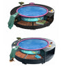 Rattan Round Hot Tub Surround Spa Accessory Backyard Oasis Outdoor Garden Patio