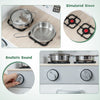 Kids Play Kitchen Set Wooden Pretend Play Toy Kitchen Children Kitchen Playset