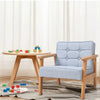 Modern Accent Armchair Comfy Reading Chair Upholstered Single Lounge Chair Seat