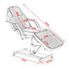 Swivel Massage Table Salon SPA Beauty Bed Height Adjustment Tattoo Massage Chair