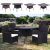 Coffee Table Poly Rattan Outdoor Garden Patio Tea Dining Tables Furniture