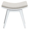 Wooden Make-Up Stool Dressing Chair Bedroom Vanity Bench With Sponge