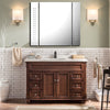 Wall Bathroom Mirror Cabinet w/ 60 LED Light,Shaver Socket,Anti-fog,Touch Switch