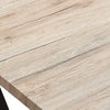 Rectangular Kitchen Dining Table Wooden Table 4-6 Seats Family Party Table White